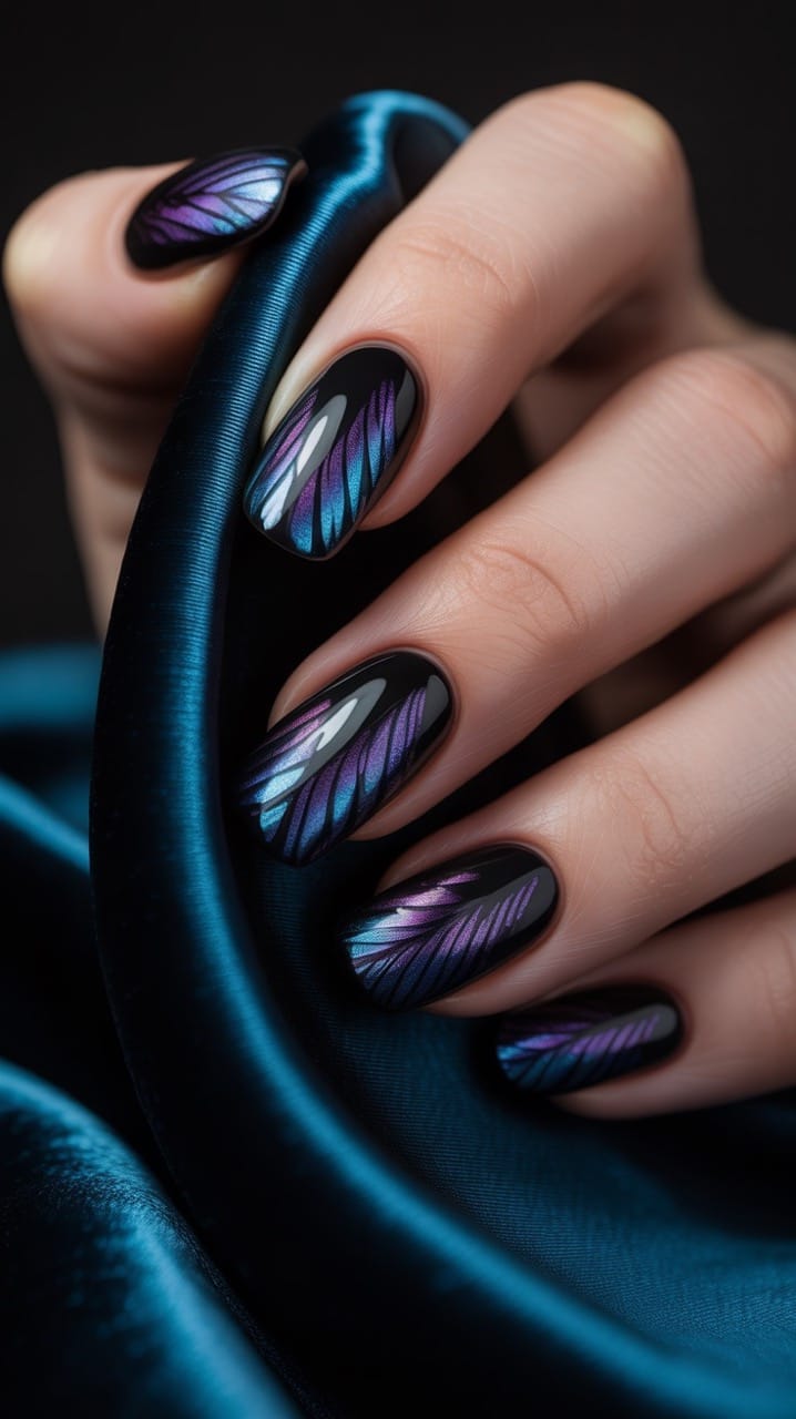 19 Dark Vampy Nails That Scream ‘Mysterious Autumn Energy’