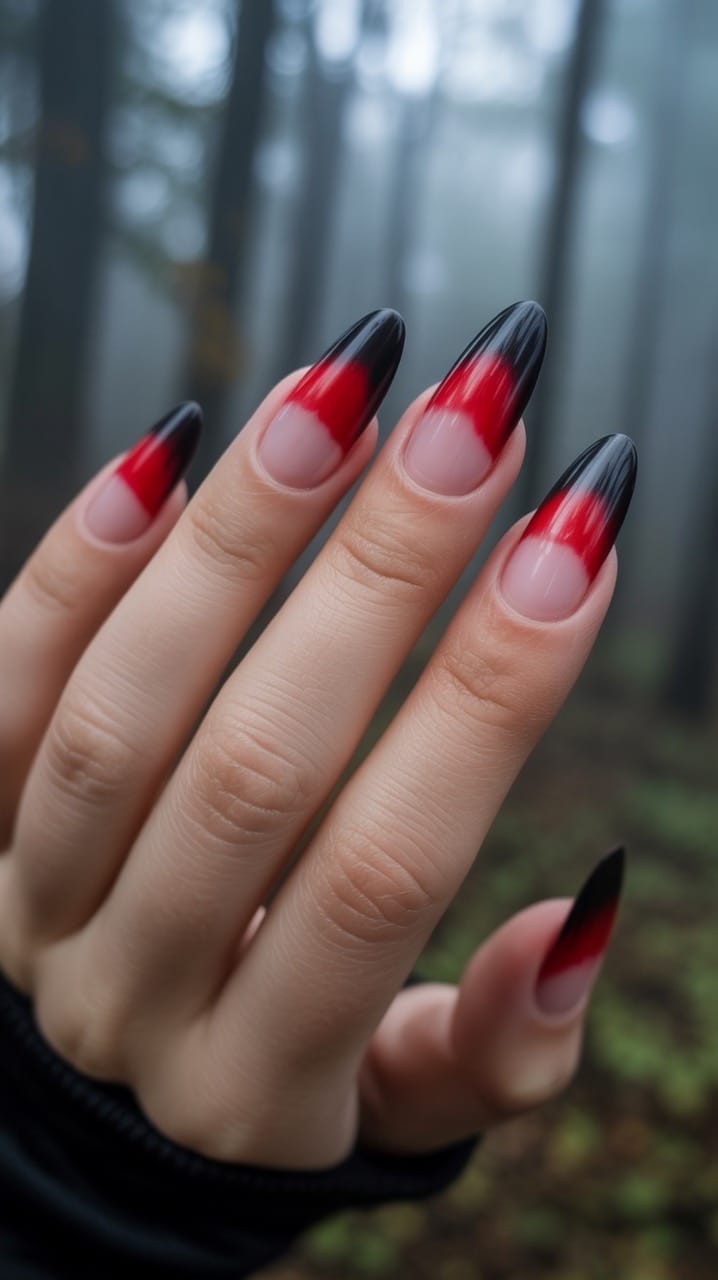 13 Vampy Red Nails for a Bold & Seductive Fall Manicure