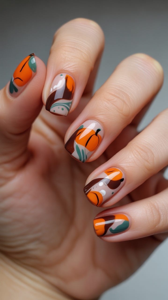 20 Fabulous Pumpkin Nail Designs to Fall in Love With
