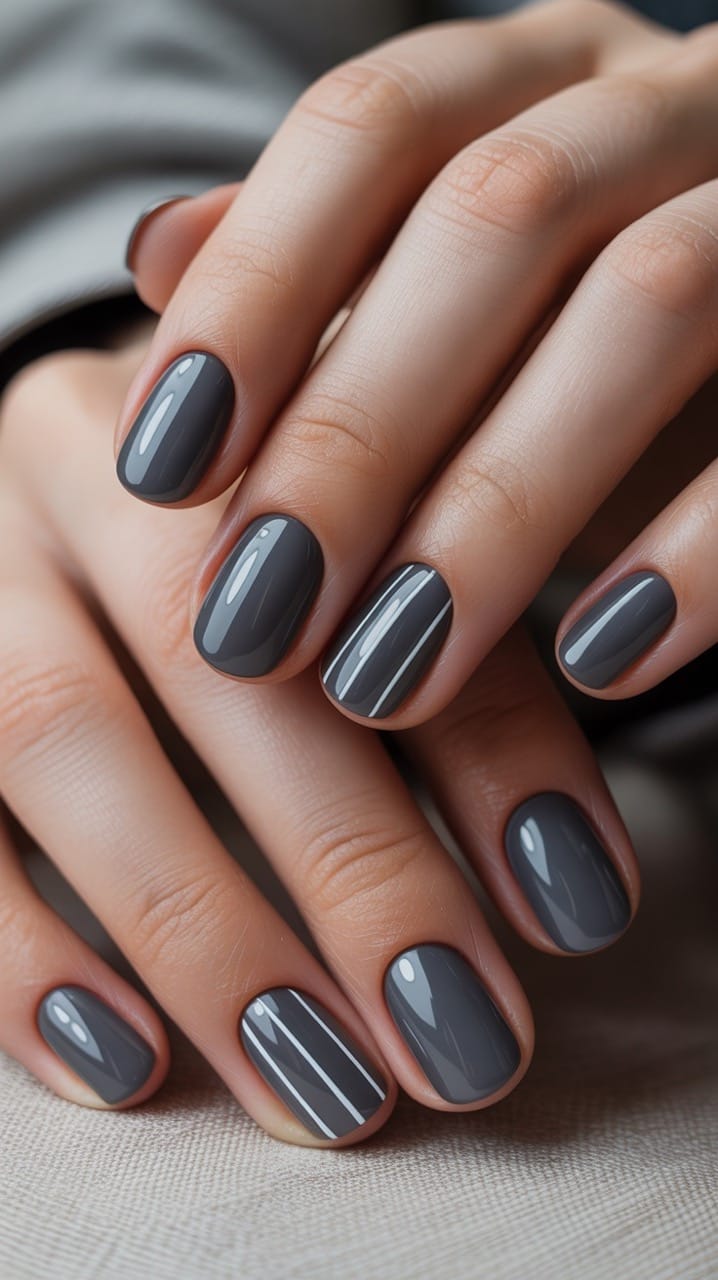 25 Enchanting Dark Fall Nails to Embrace the Season