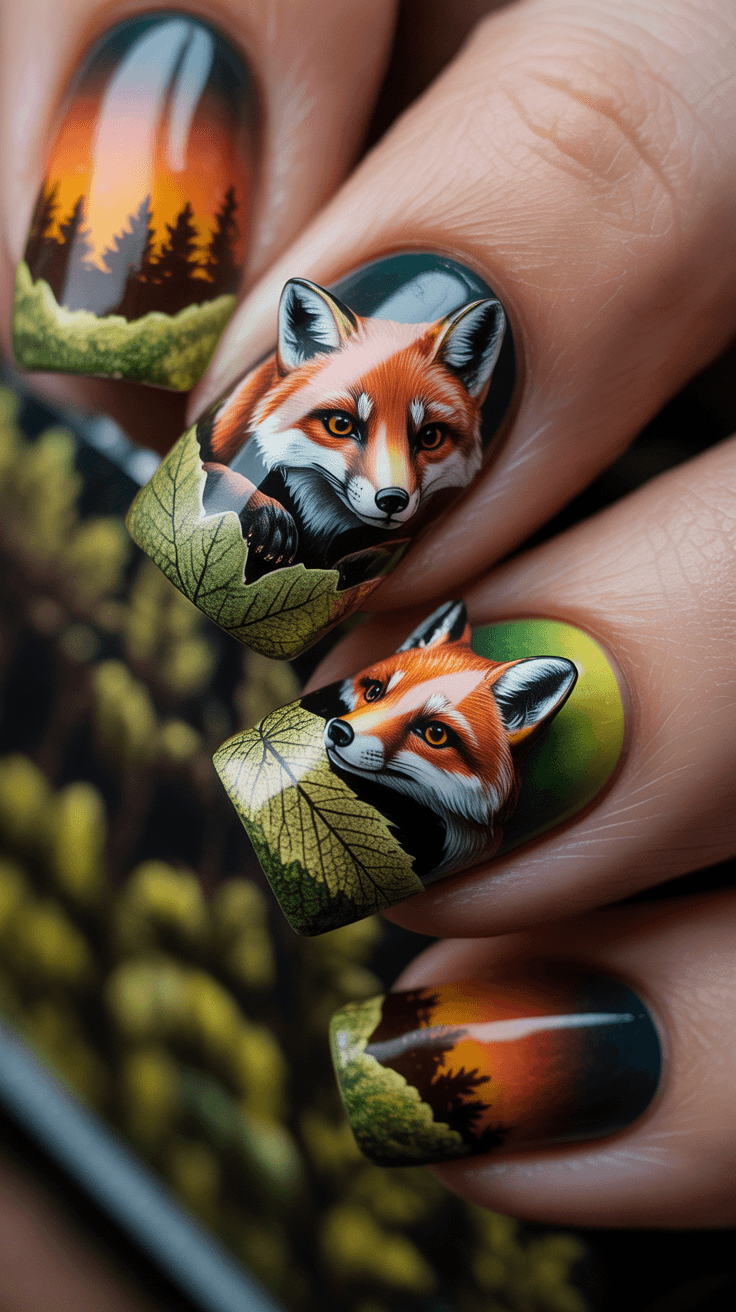 4. Autumn Forest Scene