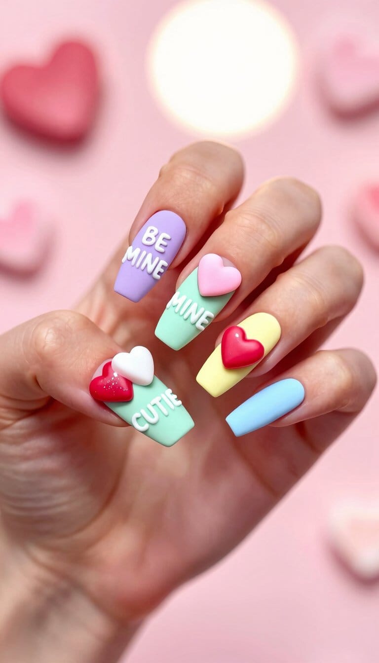 7. Candy Heart Accents