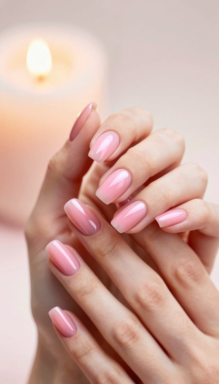 23. Frosted Pink Glaze