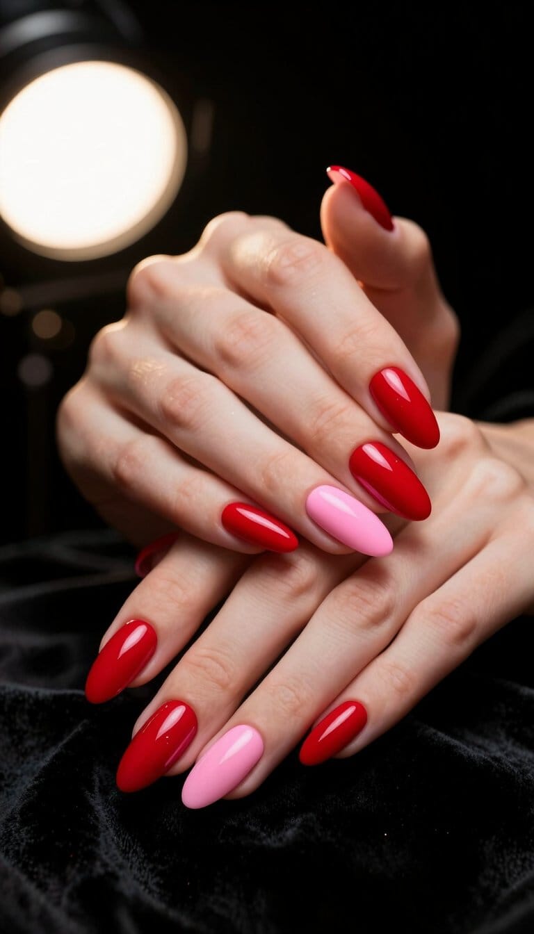 14. Pink and Red Mix