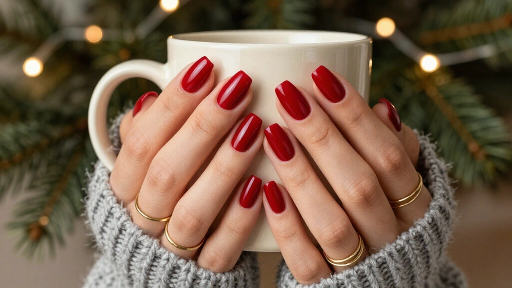 29 Red Christmas Nails That Will Make Your Holiday Outfits Unforgettable