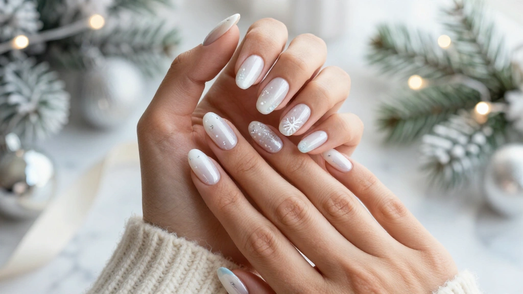 27 White Christmas Nails That Look Expensive but Are Surprisingly Easy