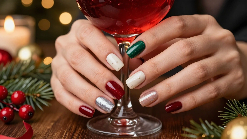 27 Christmas Nails Square Designs That Will Steal the Spotlight at Every Holiday Party