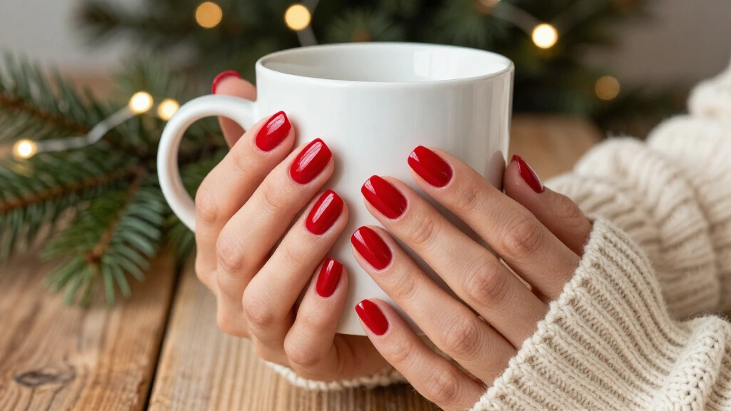 24 Basic Christmas Nails That Look Stunning Without Any Nail Art Skills