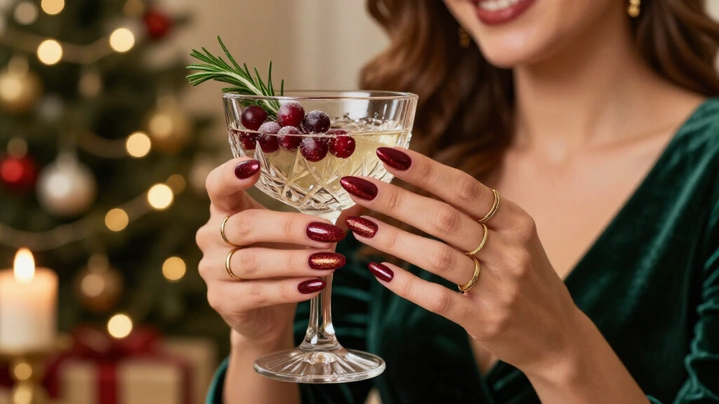 24 Pretty Christmas Nails That Will Make You the Star of Every Holiday Party