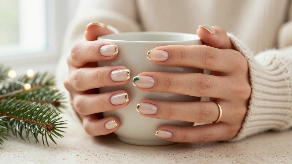 24 Minimal Christmas Nails That Look Expensive With Zero Effort