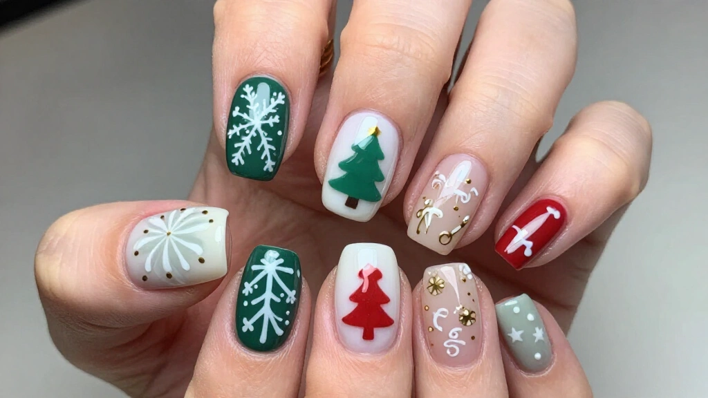 24 Simple Christmas Nails Winter Designs That Look Stunning Without the Salon