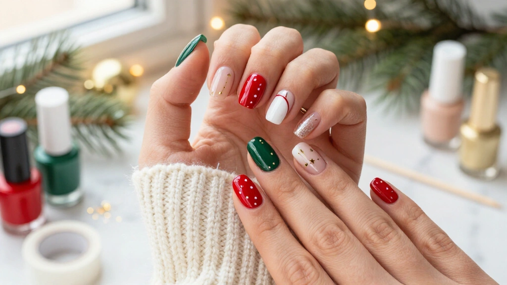 18 Simple Christmas Nail Art Designs That Look Stunning Without Any Skill