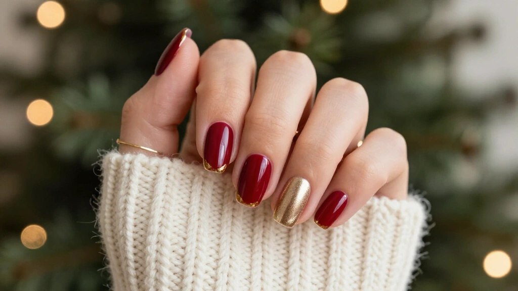 17 Christmas Nails Acrylic Short Designs That Look Expensive but Take Minutes