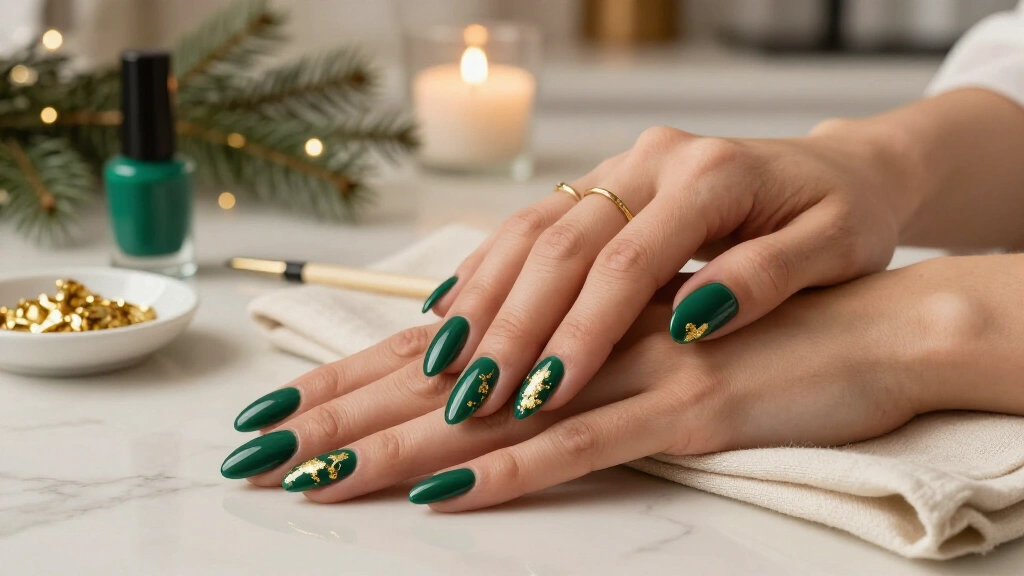 17 Christmas Nails Acrylic Almond Designs That Look Expensive but Are So Easy