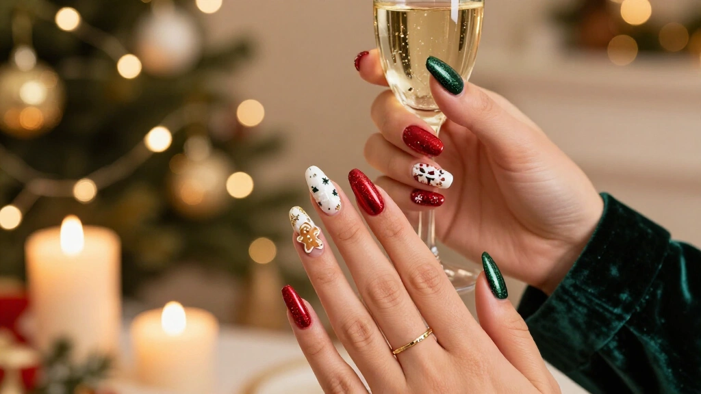 15 Christmas Coffin Nail Designs That Will Steal the Spotlight at Every Holiday Party