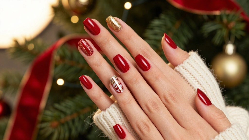 14 Christmas Nail Ideas Red That Make Your Holiday Manicure Unforgettable