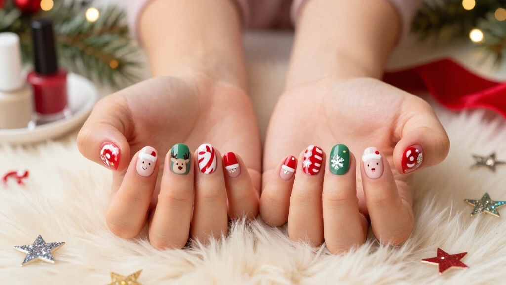 13 Kids Christmas Nail Designs So Cute They’ll Steal the Show at Every Holiday Party