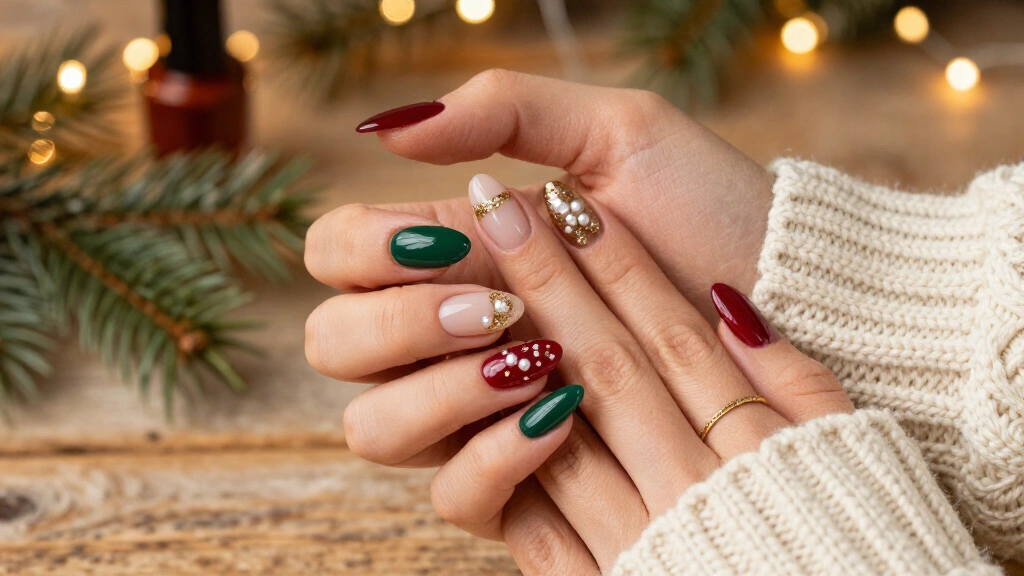 13 Simple Christmas Nail Designs for Almond Nails That Look Salon-Quality at Home
