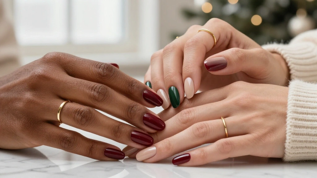 13 Christmas Nail Colors for Winter That Look Expensive on Every Skin Tone