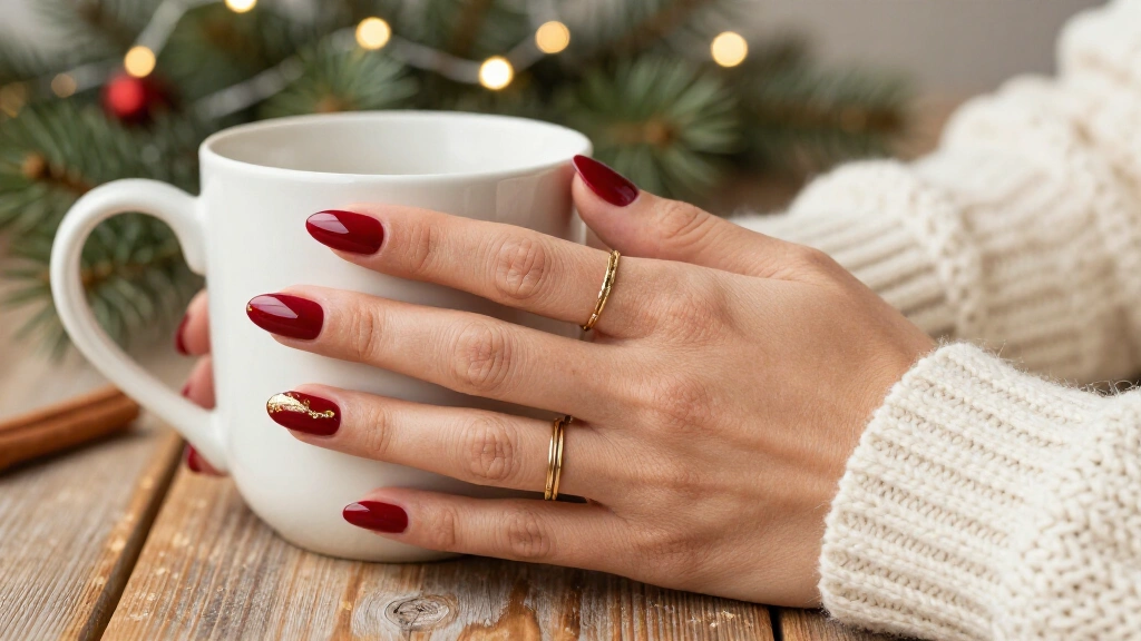 24 Simple Classy Christmas Nails That Look Expensive but Take Minutes