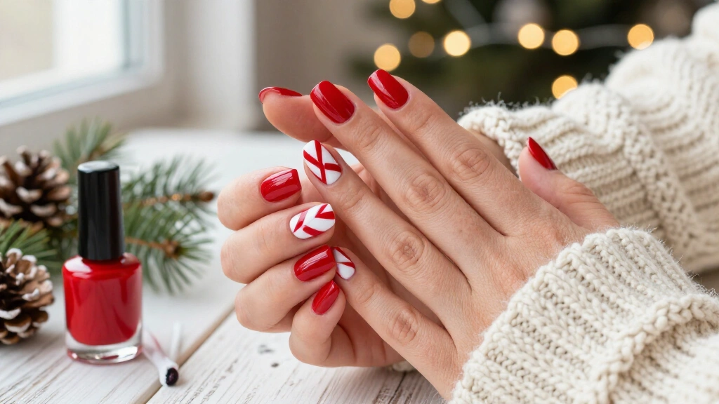 21 Basic Christmas Nails Simple Enough for Total Beginners to Recreate at Home