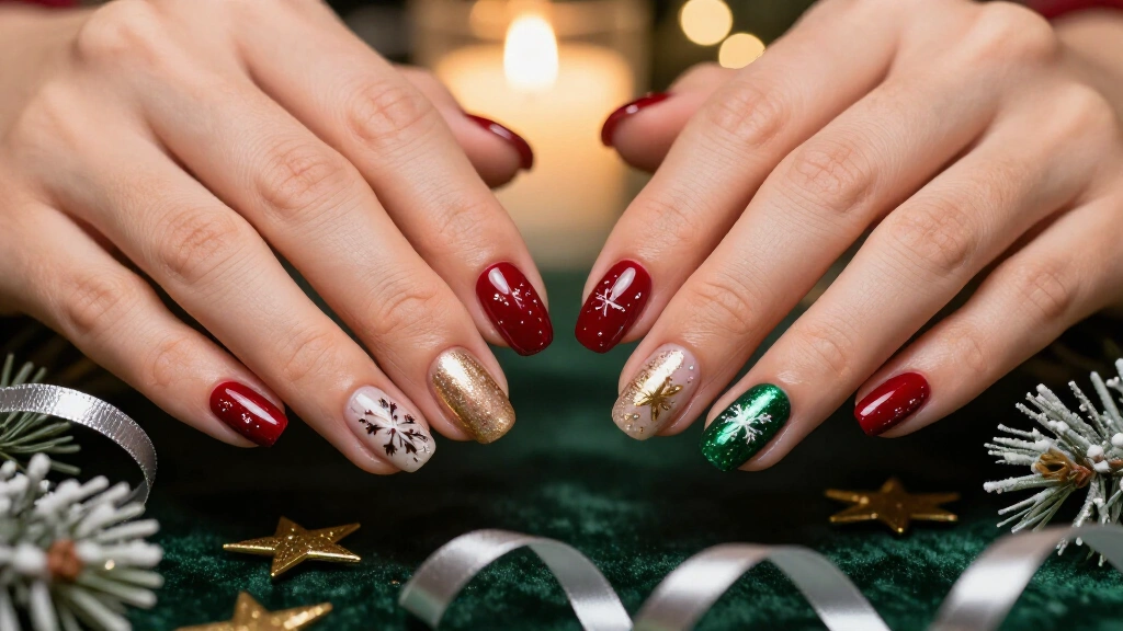 16 Holiday Nails Short Enough to Be Practical but Stunning Enough to Steal the Show