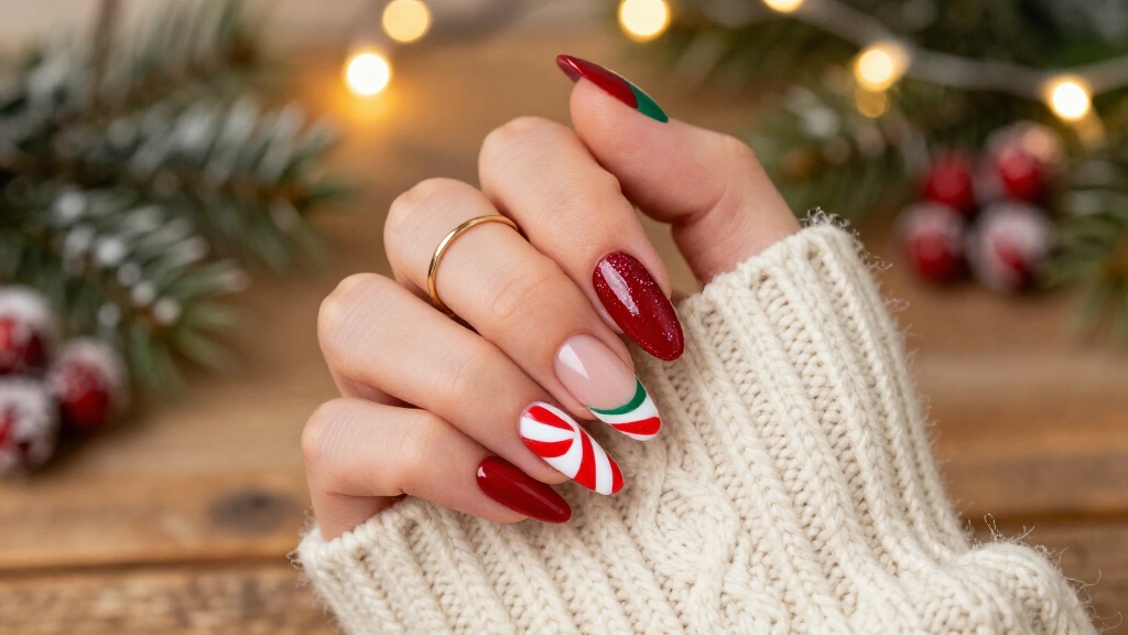 19 Christmas Nails Candy Cane Designs That Will Steal the Spotlight at Every Holiday Party