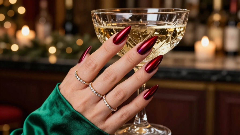 18 Stiletto Christmas Nails That Will Steal the Spotlight at Every Holiday Party