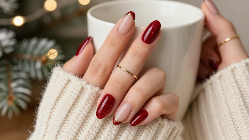 17 French Tip Christmas Nails That Make Your Holiday Manicure Unforgettable